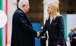Meloni, Filistin Devlet Başkanı Abbas ile görüştü