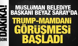 New York'un ilk Müslüman Başkanı Beyaz Saray'da! Trump-Mamdani görüşmesi başladı