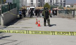 Okul yerleşkesindeki havai fişek rampası paniğe neden oldu