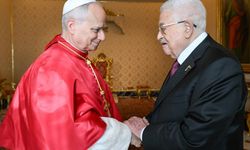 Papa 14. Leo ile Filistin Devlet Başkanı Abbas görüştü