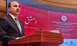 Şam'da sempozyuma katılan Başkan Altay'dan Gazze ve Kudüs mesajı
