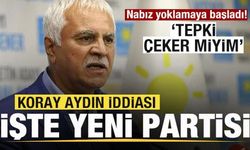 Siyaset gündeminde sıcak gelişme! Koray Aydın iddiası! Yeni partisi belli oldu!