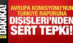 Son dakika: AB'nin Türkiye raporuna Dışişleri'nden sert tepki!