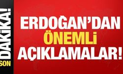 Son dakika: Cumhurbaşkanı Erdoğan'dan önemli açıklamalar!
