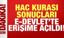 Son dakika haberi: Hac kurası sonuçları e-Devlet'te erişime açıldı!