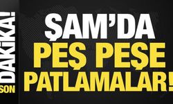 Son dakika haberi: Suriye'nin başkenti Şam'da peş peşpeşe patlamalar