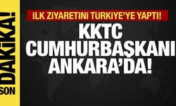 Son dakika... KKTC Cumhurbaşkanı Erhürman Ankara'da!