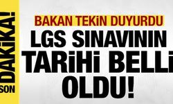 Son dakika: LGS tarihi belli oldu! Bakan Tekin duyurdu