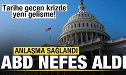 Tarihe geçen krizde son dakika gelişmesi! Anlaşma sağlandı! ABD nefes aldı