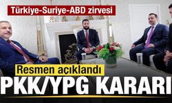 Türkiye, Suriye ve ABD zirvesnin ardından son dakika açıklaması! PKK/YPG kararı