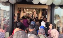 Ürünler 10 liradan satışa sunuldu! Büyük izhidam yaşandı