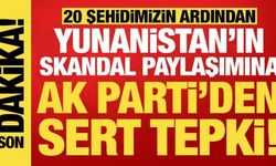Yunanistan Hava Kuvvetleri'nin skandal paylaşımına AK Parti'den sert tepki!