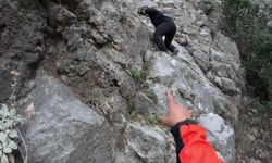 Yürüyüşe çıktıkları dağda mahsur kaldılar, yardımlarına JAK ve AFAD ekibi yetişti