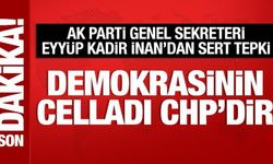 AK Parti Genel Sekreteri Eyyüp Kadir İnan'dan önemli açıklamalar