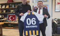 Ankaragücü Başkanı Yaman'dan TFF Başkanı Hacıosmanoğlu'na ziyaret