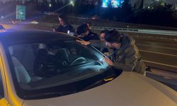 Aracını TEM'in ortasına çekip uykuya daldı! Camı baltayla kırıldı