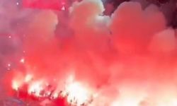 Avrupa'nın konuştuğu olay! Maç oynanırken Hollanda devi Ajax'ın stadını yaktılar