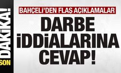 Bahçeli'den son dakika darbe açıklaması: İddialar fasa fiso