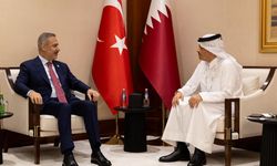 Bakan Fidan Doha'da! Katarlı mevkidaşı ile görüştü!