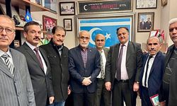 Cumhurbaşkanı Başdanışmanı Yalçın Topçu, Suriye Türkmenleri ile görüştü