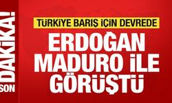 Cumhurbaşkanı Erdoğan, Maduro ile telefonda görüştü