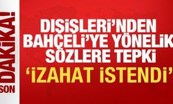 Dışişleri'nden 'Barzani' açıklaması: Bahçeli'yi hedef alan açıklamalar kabul edi