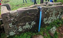 Görenler şaşkına döndü! Su oluğu diye kullanılıyordu...