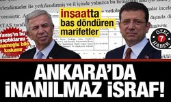 İmamoğlu bile kıskanır:Bu da Mansur Yavaş'ın inşaat marifetleri!PORTAŞ'ta akıl almaz israf