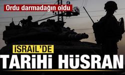 İsrail'de tarihi hüsran! Ordu darmadağın oldu!