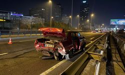 İstanbul'da korkutan kaza: 3 araç birbirine girdi! 1 ağır 2 yaralı