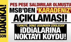 Karadeniz'de gemilere peş peşe saldırı: MSB'den açıklama geldi!