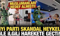 Murat Katfar Müslümanları hedef aldı! İYİ Parti skandal heykel ile ilgili harekete geçti