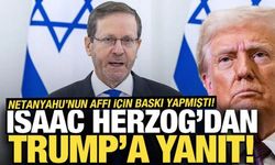 Netanyahu'nun affı için baskı yapmıştı! Herzog'dan Trump'a yanıt