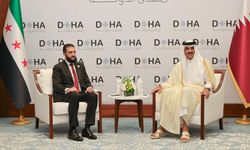 Suriye Cumhurbaşkanı Şara, Doha'da Katar Emiri Al Sani ile görüştü