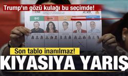 Trump'ın gözü kulağı bu seçimde! Son tablo inanılmaz! Kıyasıya yarış!