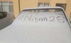 Ankara'da Nisan Ayında Kar Yağışı Etkili Oldu