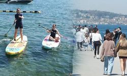 Bebek Sahili'nde Bahar Hareketliliği: İstanbullular Güneşin Tadını Çıkardı