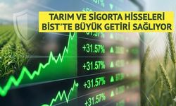 BİST'te Tarım ve Sigorta Hisseleri Yatırımcısına Kazandırıyor