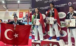 Bodrumlu Sahra Çifçi, 22. Dünya Kempo Şampiyonası'nda Altın Madalya Kazandı