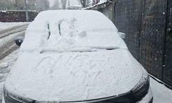 Bulanık'ta Nisan Ayında Beklenmedik Kar Yağışı