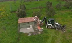 Çanakkale'de Mart Ayında 21 Kaçak Yapı Yıkıldı