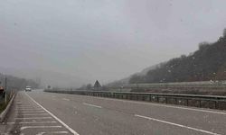 Çorum'da Yüksek Kesimlerde Kar Yağışı Başladı