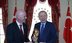 Cumhurbaşkanı Erdoğan, FIFA Başkanı Infantino'yu Ağırladı