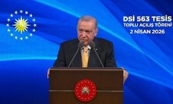 Cumhurbaşkanı Erdoğan'dan Su Kaynakları ve Su Güvenliği Uyarısı