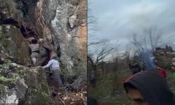 Derecik'te Dağda Mahsur Kalan Genç Kurtarıldı