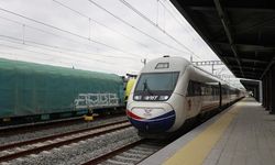 Edirne Valisi Yunus Sezer Hızlı Tren Test Sürüşünde