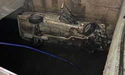 Eskişehir'de Sulama Kanalına Düşen Otomobilde 2 Kişi Yaralandı