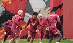 Galatasaray, Gençlerbirliği Maçı Öncesi Son Antrenmanını Yaptı