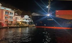 İstanbul Boğazı'nda KAPPA Gemisi Karaya Oturdu