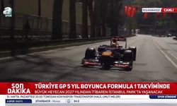 İstanbul Sokaklarında Formula 1 Aracıyla Gösteri Turu